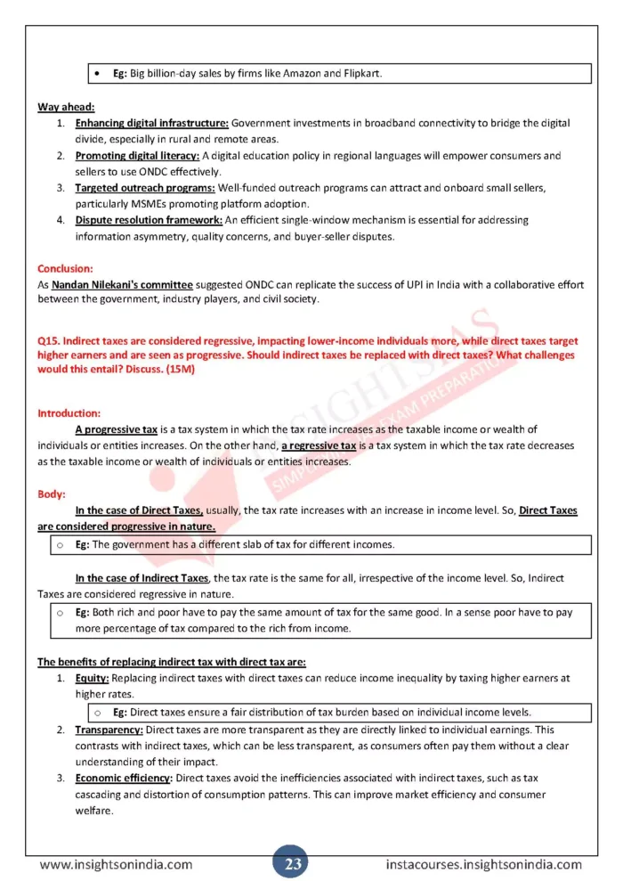 Insight IAS Mains Test Series (IPM) 01 to 10 English Medium 2025 ...