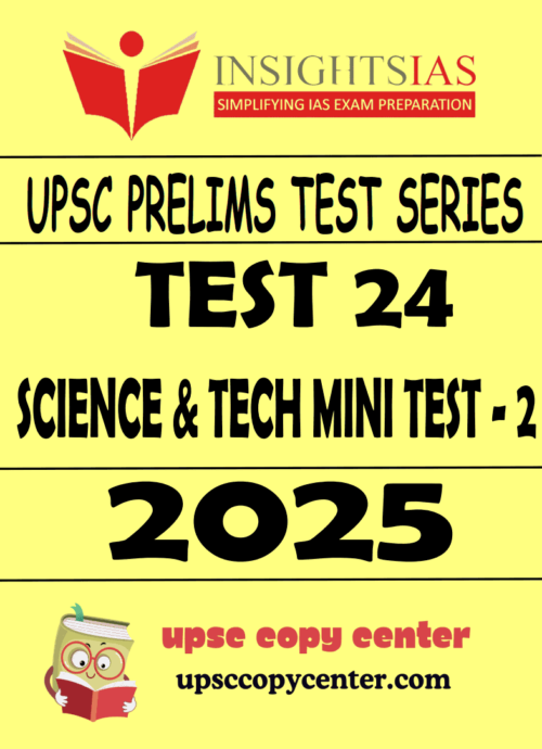INSIGHT IAS GS Prelims 2025 Test 24 (ENG)