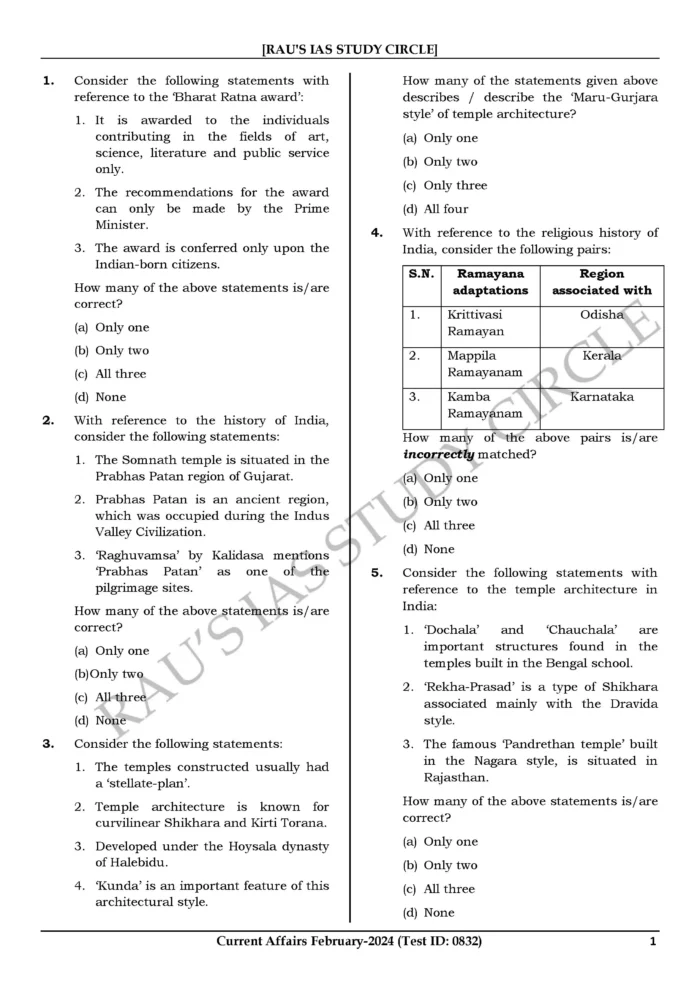 RAU’S IAS PRELIMS 2025 TEST 1 TO 30 – ENG MEDIUM – upsccopycenter