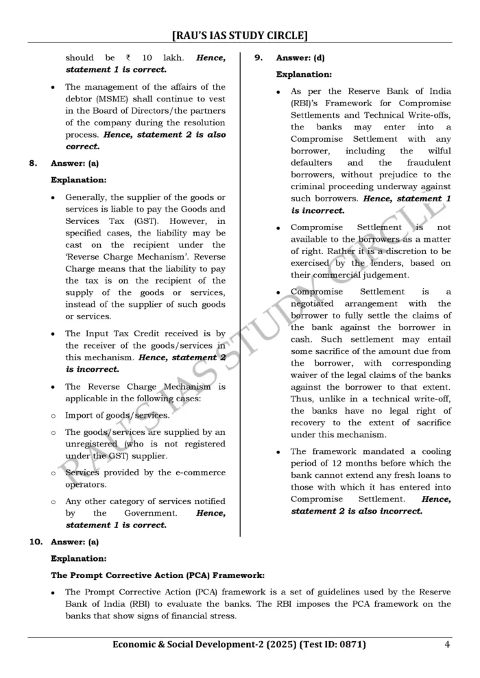 RAU’S IAS PRELIMS 2025 TEST 1 TO 30 – ENG MEDIUM – upsccopycenter