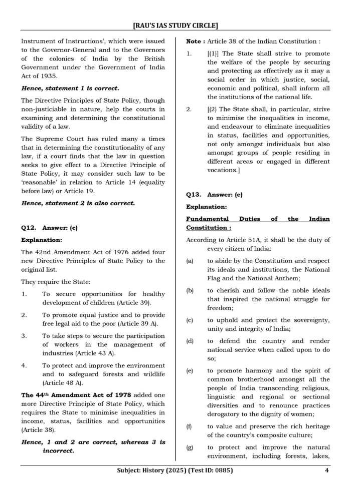 RAU’S IAS PRELIMS 2025 TEST 1 TO 30 – ENG MEDIUM – upsccopycenter