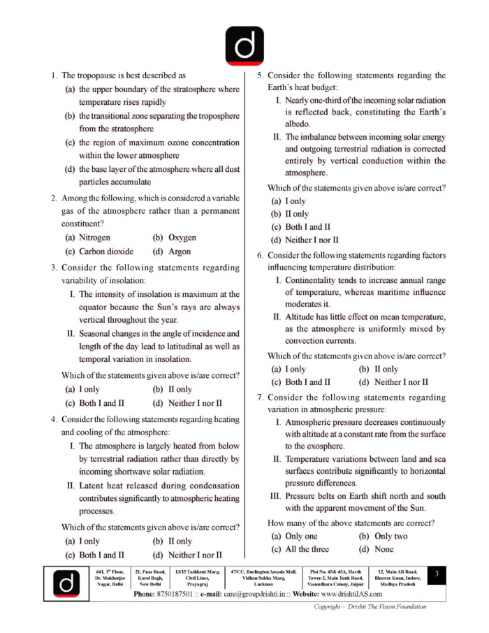 Drishti IAS Prelims 2026 Test 1 To 5 – English Medium – upsccopycenter