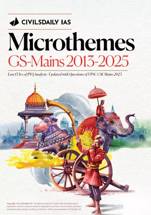 CIVILSDAILY MICROTHEMES MAINS 2013 TO 2025 (13 YEARS) PYQ ANALYSIS - ENG MEDIUM