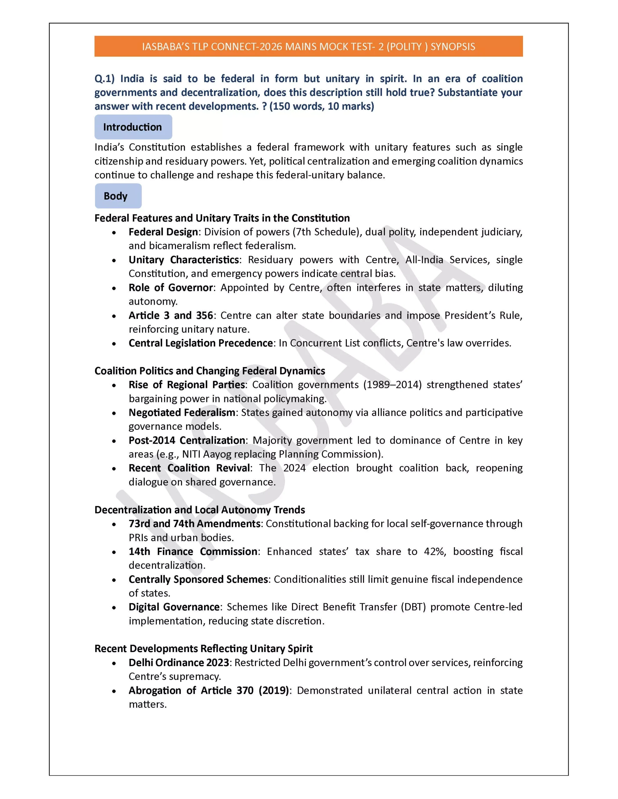 IAS BABA MAINS 2026 TLP PROGRAMME TEST 1 TO 15 - ENGLISH MEDIUM - Image 3