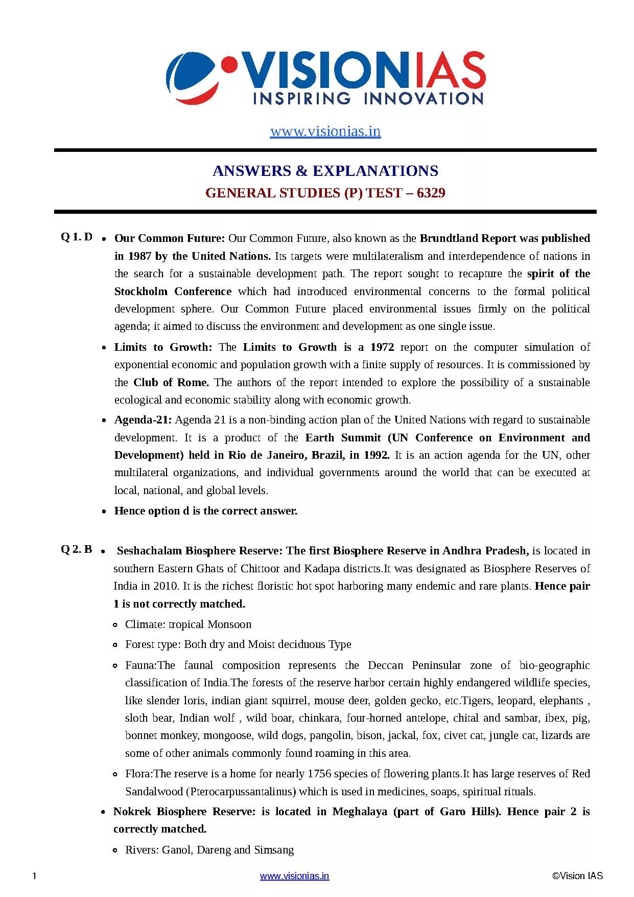 Vision IAS PT Test Series 2026 – Test 20 (6329) – Eng Medium – Xerox - Image 3